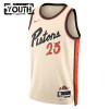 NBA Børn Trøje Detroit Pistons Jaden Ivey 2024-25 Nike City Edition Hvid Swingman